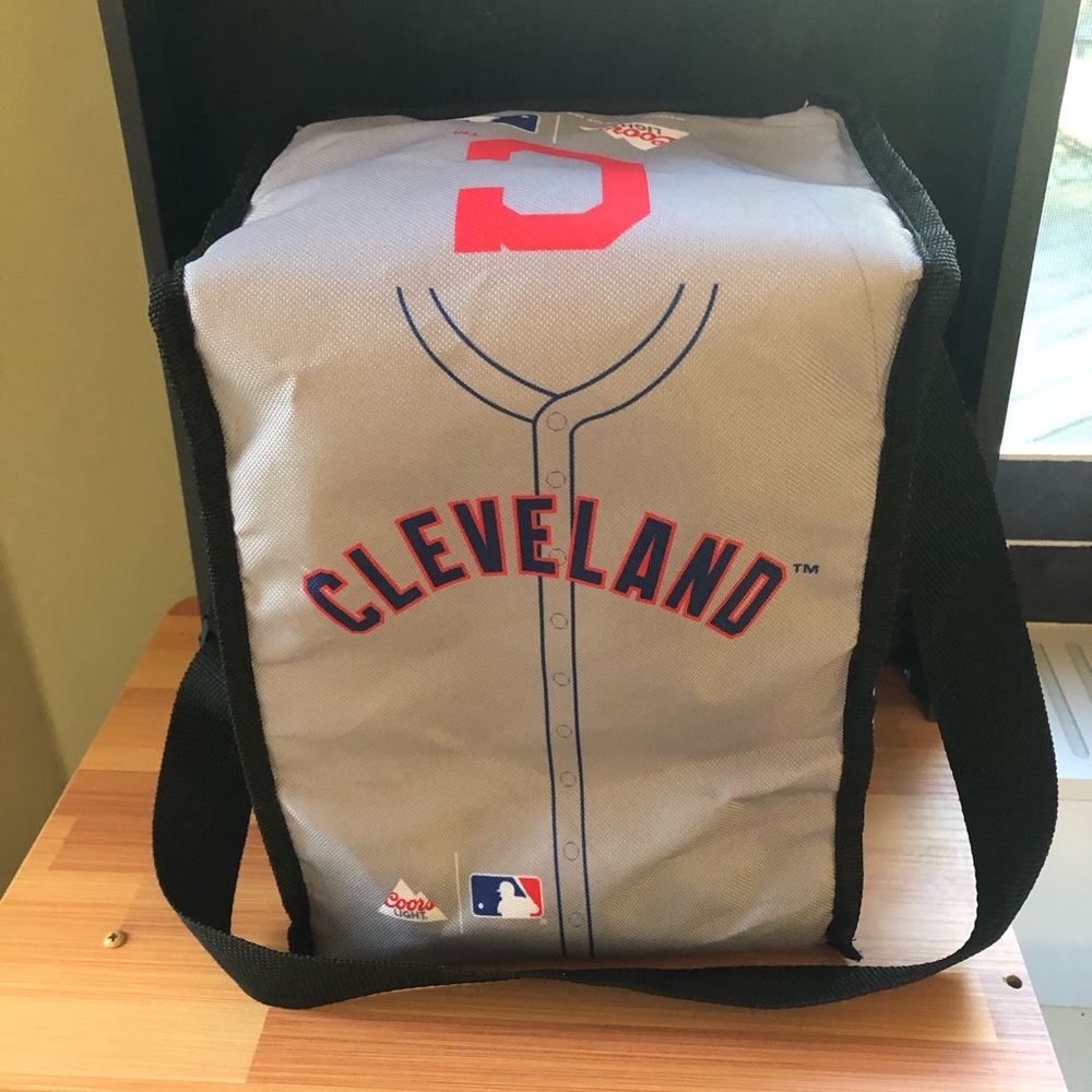 3/$20 MLB Cleveland Guardian/Coors Light Jersey Cooler bag